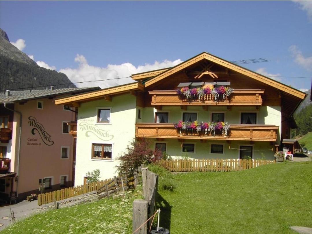Ferienwohnungen Winnebach Gries im Sulztal Exterior foto